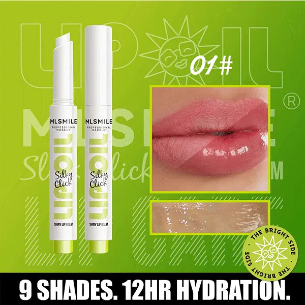 Silky Click Lip Care Hydrating Lip Gloss with Radiant Mirror HIGH-Shine