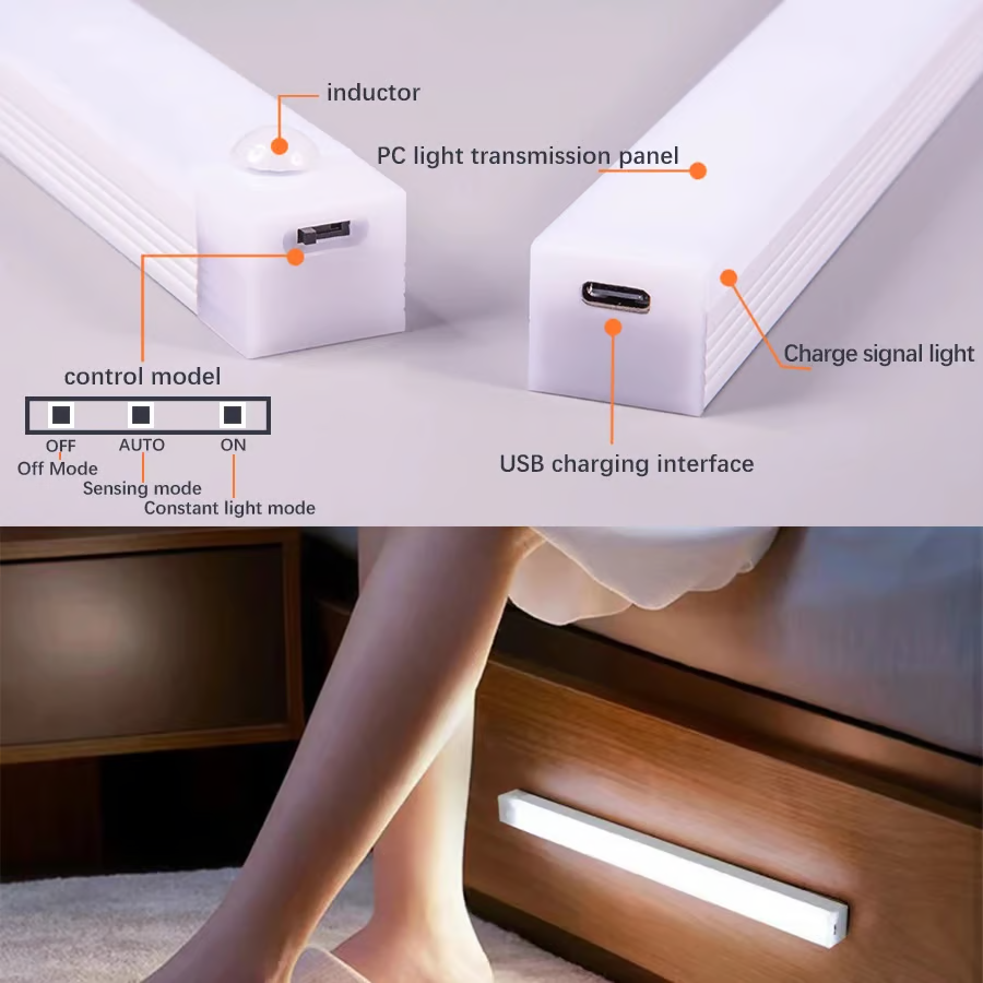 š„LAST DAY SALE 49% OFF - š” Punch-free Smart Sensor Magnetic Rechargeable LED Lights