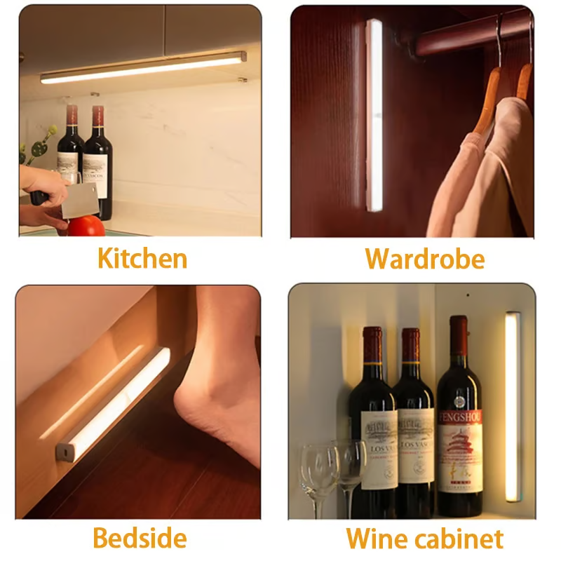 š„LAST DAY SALE 49% OFF - š” Punch-free Smart Sensor Magnetic Rechargeable LED Lights