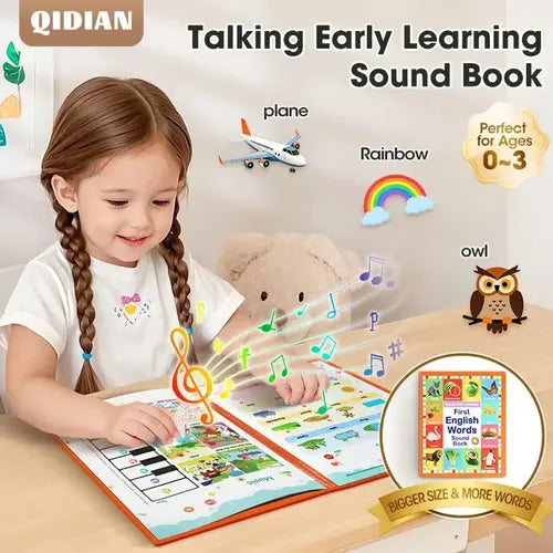 My First English Sound Toy – 470+ Words, 21 Themes, Speak and Spell, Fun Word Game