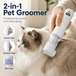 Electric Pet Grooming Comb – Suction & Detangling Tool