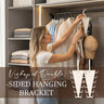 V-Shaped Double-Sided Closet Organizer Hanger