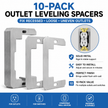 🛠 Outlet Repair Spacers – Easy Fix for Loose, Crooked & Recessed Outlets