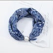 🧣 Effortless Glamour: Pop-On Pearl Necklace Scarf ✨