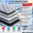 🚗 Magnetic Windshield Cover – All-Season Sun, Snow & Frost Protector for Cars, SUVs & Trucks