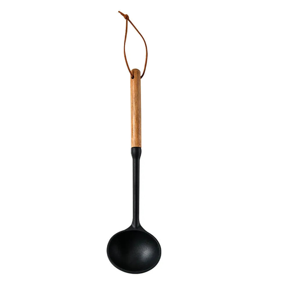 🔥🔥Multi-function Spoon✨ 2-in-1 BPA-Free Kitchen Spoon (Acacia Wood Handle)🌿