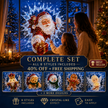 🔥Limited time 70% OFF -✨🎄Crystal Christmas Break-In Window Decal — 3D Shattered-Glass Holiday Window Decoration