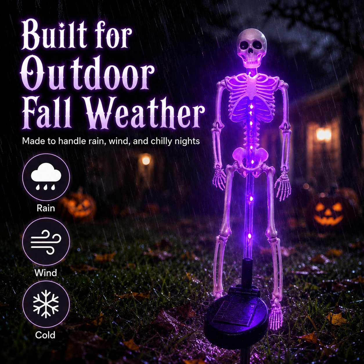 🔥 LAST DAY SALE 50% OFF 💀Halloween Solar Garden Lights