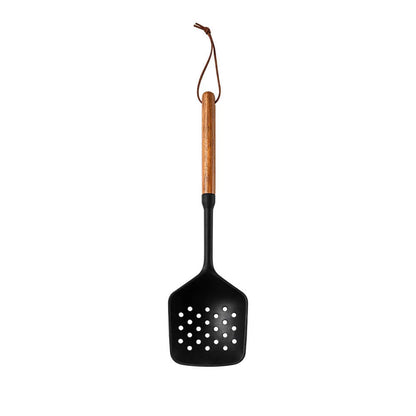 🔥🔥Multi-function Spoon✨ 2-in-1 BPA-Free Kitchen Spoon (Acacia Wood Handle)🌿