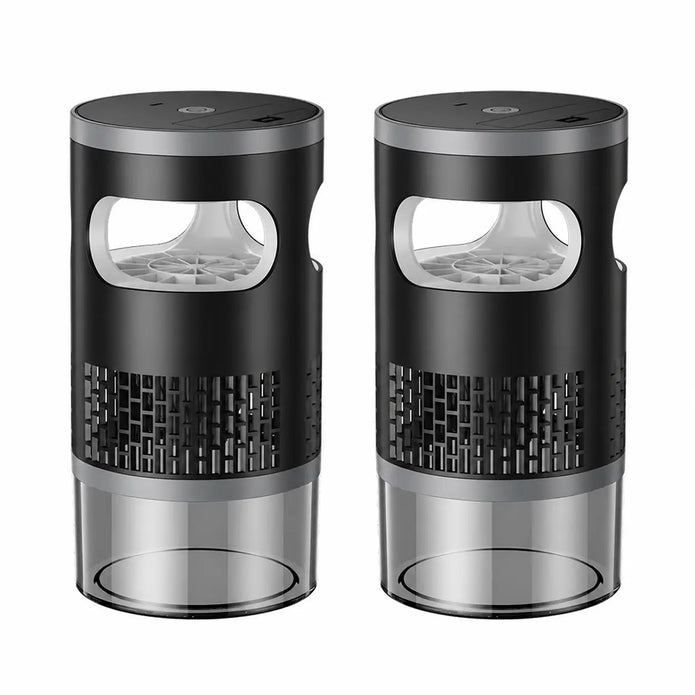 Indoor Insect Trap with Light and Suction Non Zapper Flying Bug Catcher for Mosquitoes Fruit Flies Gnats and Moths