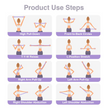 Figure 8 Resistance Bands – Silicone Exercise Bands for Women