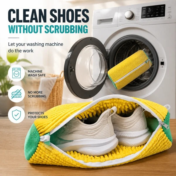 Protect Your Favorite Sneakers with a No-Scrub Shoe Washing Bag Designed for Everyday Cleaning
