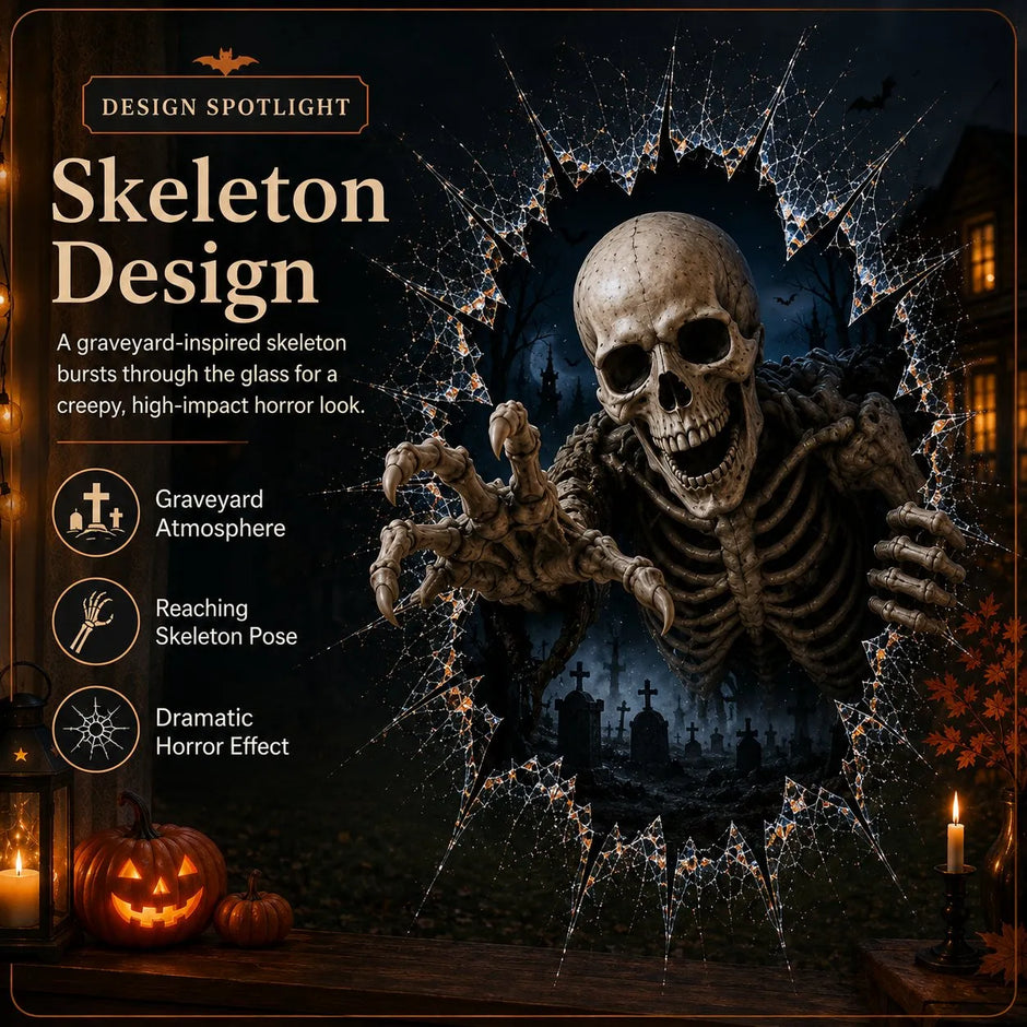 Turn Any Window Into a Haunted Halloween Scene