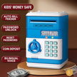 🔥Limited-Time 50% OFF | ✨Kids' Electronic ATM Piggy Bank with Password & Automatic Bill Feeder