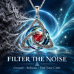 🛡️ Celtic Birthstone Shield: Wear Your Protection & Story ✨