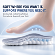 ☁️ 2pairs  4D Cloud Comfort Insoles – Soft Cushioning & All-Day Support