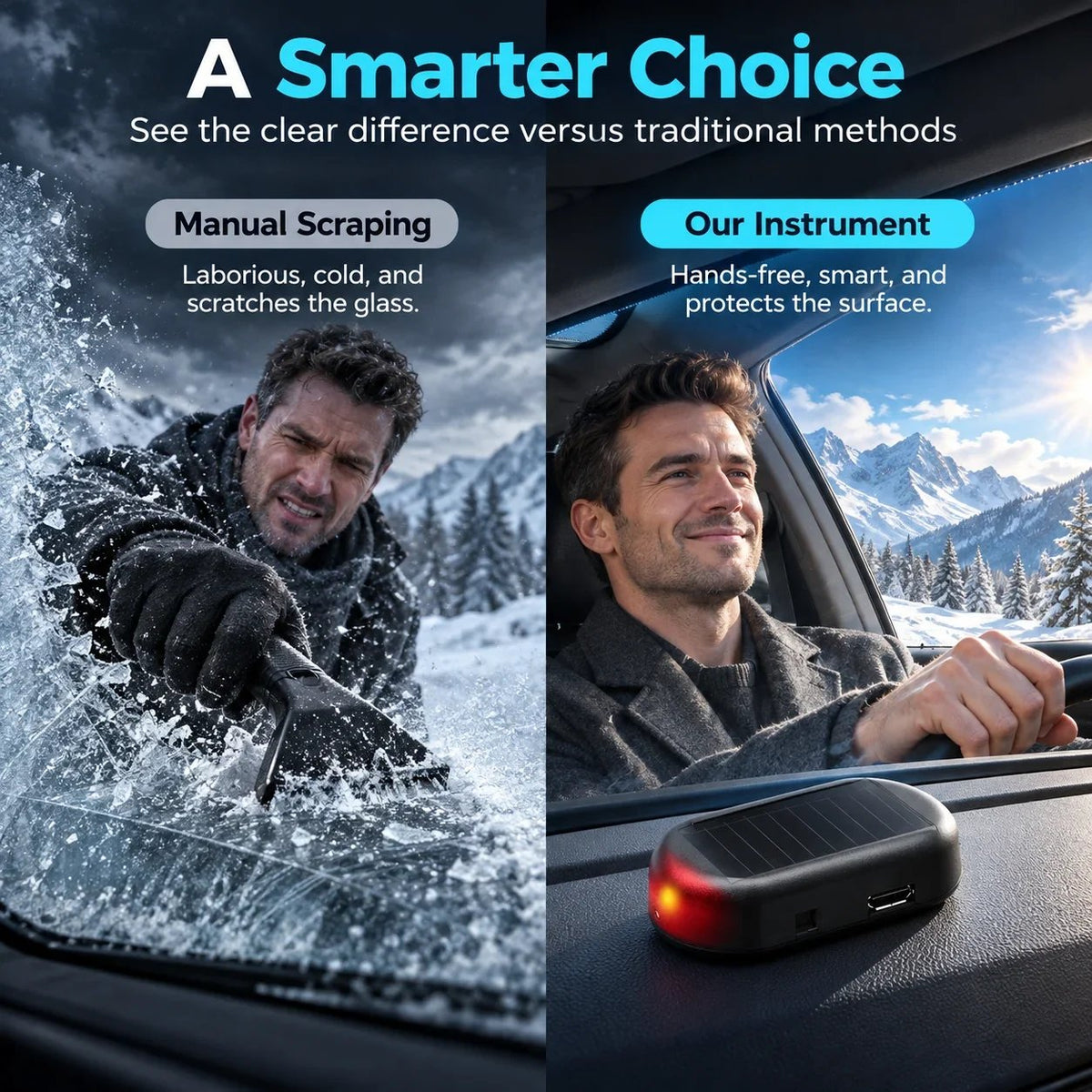 🔥Electromagnetic Snow Removal & Anti-Freeze Device for Vehicles — Molecular Interference Technology