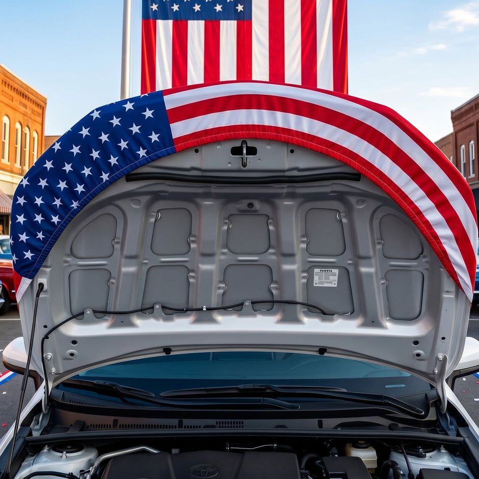🎉4th Of July Flash Sale 65K+🔥American Car Hood Flag🦅