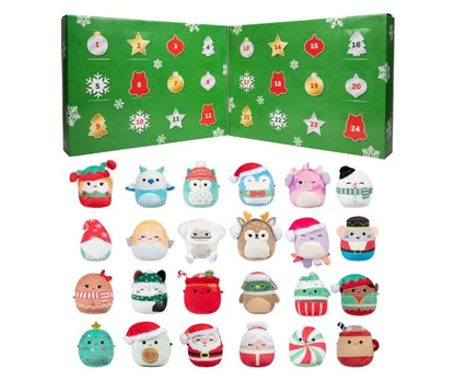 Early Christmas pre-sale🎅Squishmallows Original 24-Day Micromallows Holiday Advent Calendar