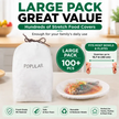 💥Special Offer💥Disposable Elastic Stretch Food Covers 100PCS | Quick Food Storage for Bowls & Plates