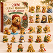 2026 Golden Retriever Advent Calendar 🐕🎄 – 24 Days of Adorable Dog Surprises