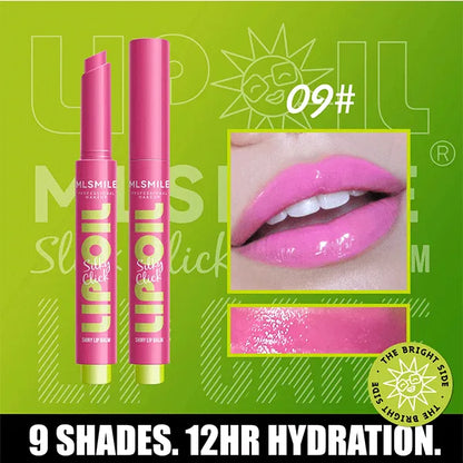 Silky Click Lip Care Hydrating Lip Gloss with Radiant Mirror HIGH-Shine