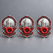 Limited Edition Red Poppy Remembrance Brooch – For All Our Fallen Heroes
