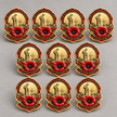 Limited Edition Red Poppy Remembrance Brooch – For All Our Fallen Heroes