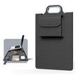 The All-In-One Mobile Workstation Sleeve | Built-In 15W Multi-Device Wireless Charger, Ergonomic Laptop Stand & Mousepad (Fits up to 16