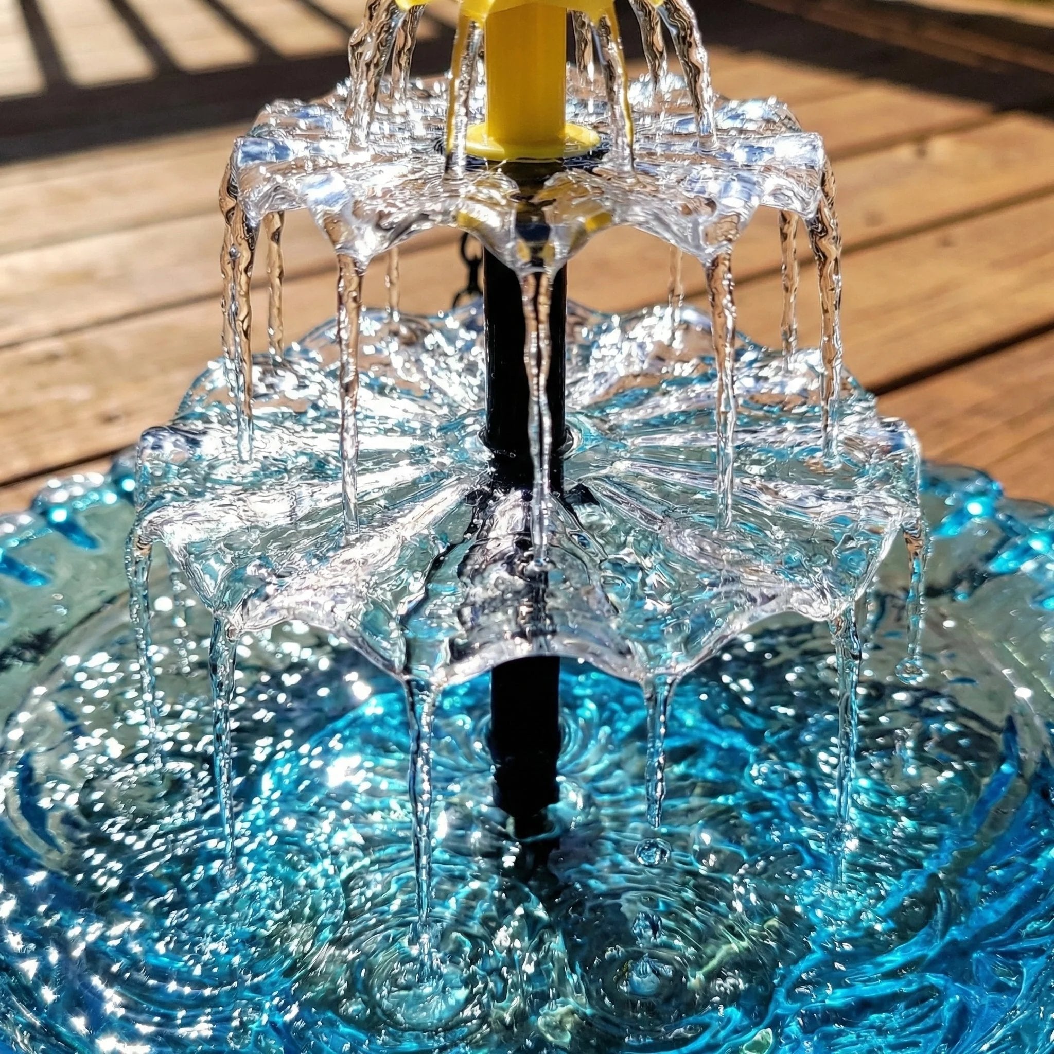 🌸Spring Promotion--Solar Powered Hanging Bird Bath Fountain