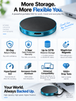 C Magnetic Anti-Lost Portable SSD External Solid State Drive