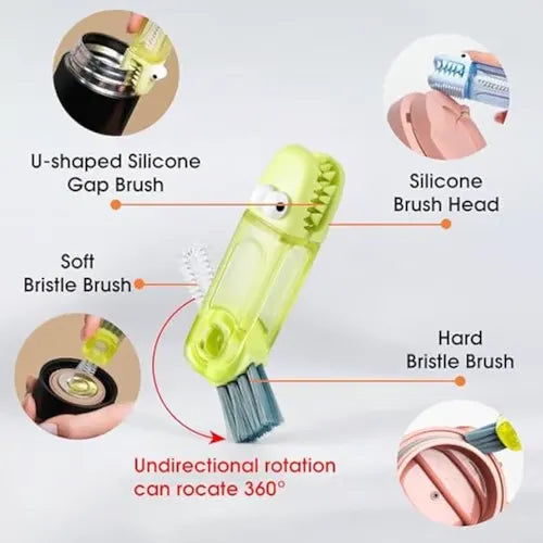 🧼 3-In-1 Multi-Function Portable Cleaning Brush