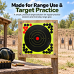 🎯 8' Peel-and-Stick Shooting Targets – 50-Pack Bullseye Stickers