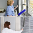 Bendable Fan Cleaning Brush – Reusable Microfiber Duster for Fans&Curtain