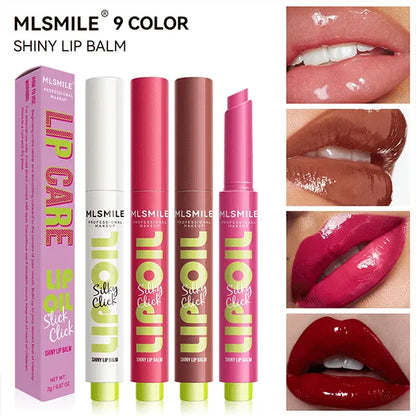 Silky Click Lip Care Hydrating Lip Gloss with Radiant Mirror HIGH-Shine