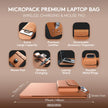 The All-In-One Mobile Workstation Sleeve | Built-In 15W Multi-Device Wireless Charger, Ergonomic Laptop Stand & Mousepad (Fits up to 16