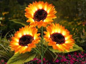 🔥Hot Sale 49% off🌟🌻 Solar Powered LED Sunflower Garden Lights Set