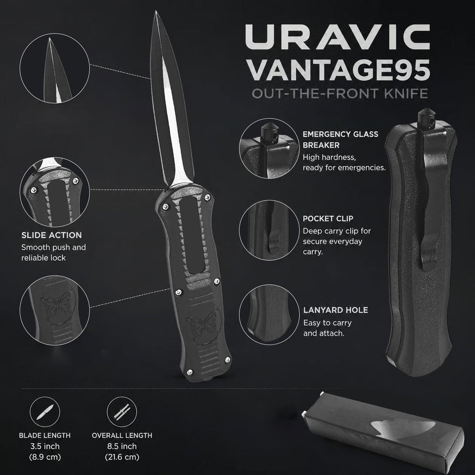🔥Limited Time Discount 💥🔪New Draven Matt Diskin OTF AUTO Knife