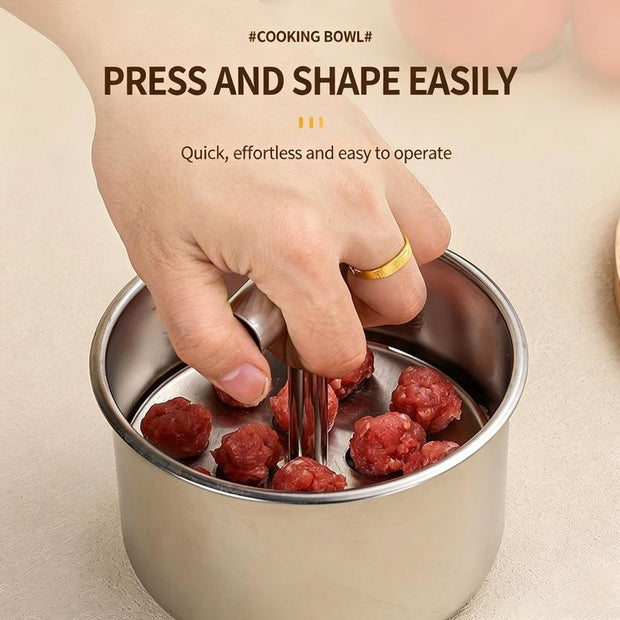 Upgrade 6/12 Ball Manual Meatball Maker Tool