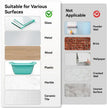 Heavy Duty Water-Resistant Reusable Self-Adhesive Double-Sided Hook-and-Loop Strips
