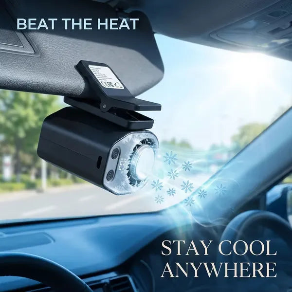 2026 IceBreeze™ 360° Pro - The Ultimate Car & Stroller Cooling Fan