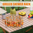 🔥 Air Fryer Skewer Rack – Stainless Steel Vertical Kebab Holder for Air Fryers, Ovens & Homemade BBQ Snacks🍢