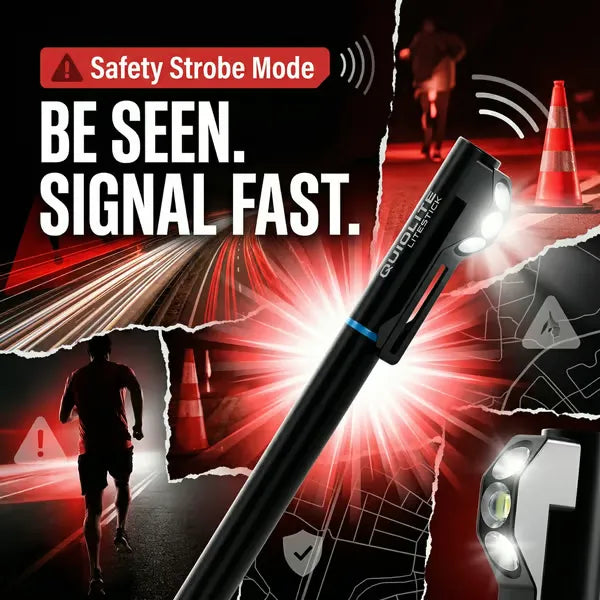 💡 QuiqLite LiteStick – Ultimate Hands-Free Wearable Safety Light