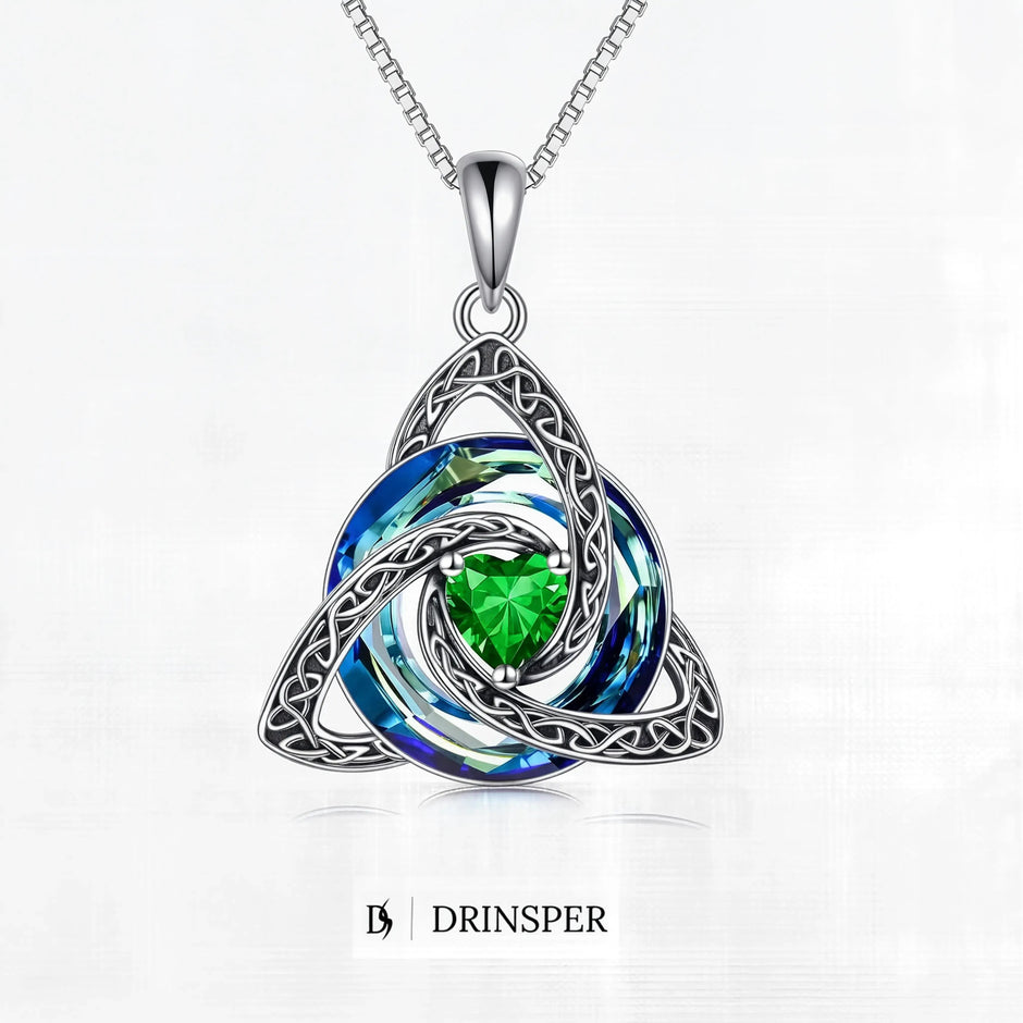 🛡️ Celtic Birthstone Shield: Wear Your Protection & Story ✨
