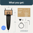 Laundry Basketball Hamper