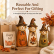 🔥Halloween Promotion - Hand-Carved Vintage Scarecrow Fall Decor Set