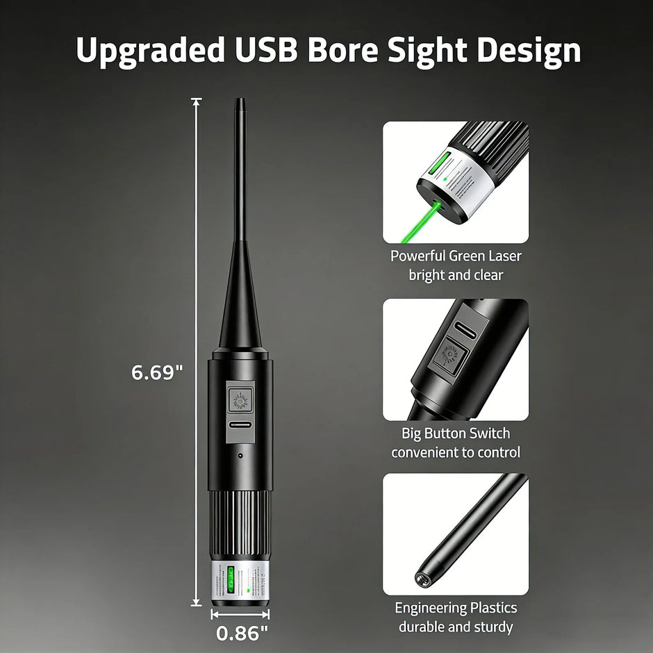 Precision 2.0 : Viseur Laser Multi-Calibre Professionnel