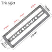 🎖️Adjustable Leather Belt Hole Punch | Stainless Steel Ruler Tool for Belts & Straps