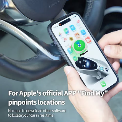 Car Charger with GPS Tracker Dual USB C PD Fast Charging 30W Per Port Real Time Location Anti Theft Device for ios