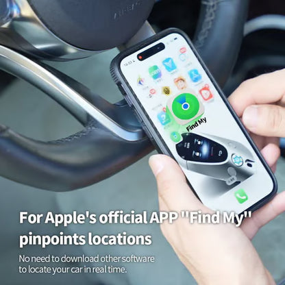 Car Charger with GPS Tracker Dual USB C PD Fast Charging 30W Per Port Real Time Location Anti Theft Device for ios